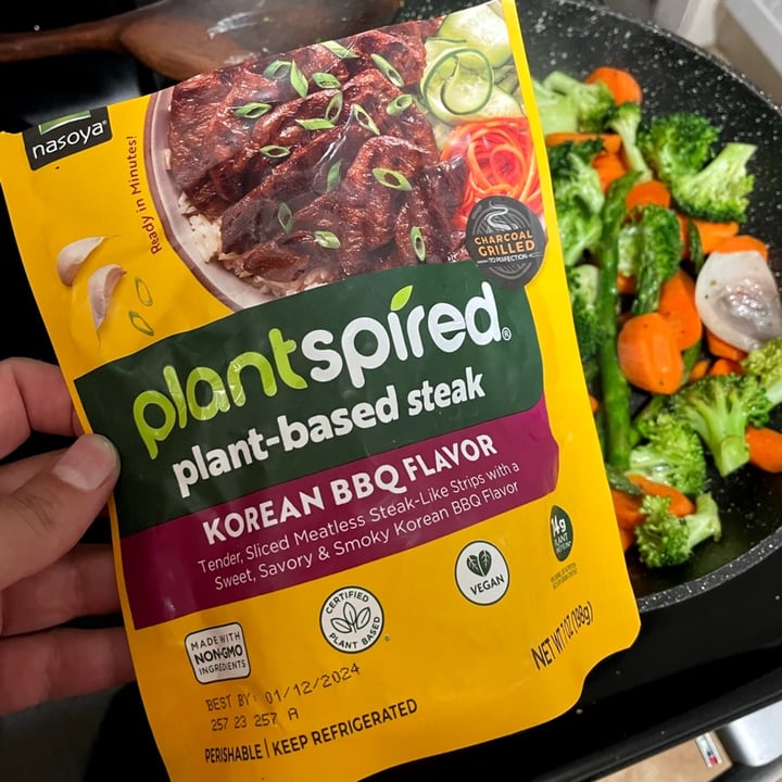photo of Plant Spired korean bbq flavor steak shared by @ilean10 on  27 Feb 2024 - review