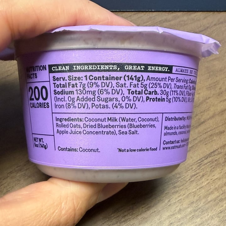 photo of Mush Oats Blueberry shared by @crazeedeysi on  20 Sep 2025 - review