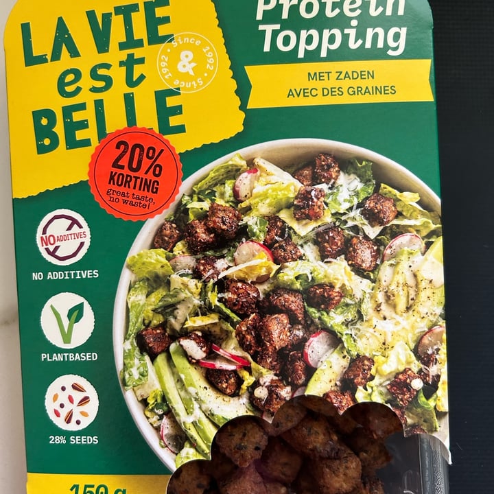 photo of La vie est belle Protein topping shared by @janke66 on  19 Apr 2024 - review