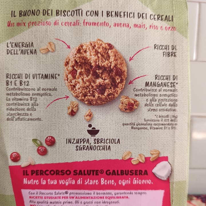 photo of Galbusera Cereali G Granola e Frolla con Avena, Mirtilli Rossi e Cocco shared by @lillieconnolly on  14 Aug 2025 - review