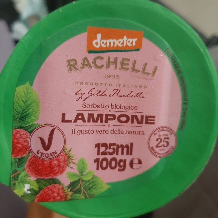 photo of Gildo Rachelli sorbetto biologico al lampone shared by @stelamenta on  24 Sep 2023 - review