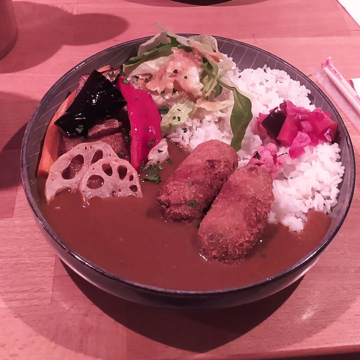 photo of Takenori Korroke Curry (Vegan) shared by @bratkart0ffel on  24 Sep 2023 - review