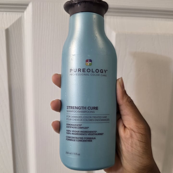 photo of Pureology Strength Cure Shampoo shared by @theveglife on  02 Sep 2025 - review