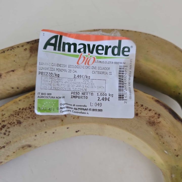 photo of Almaverdebio Banane Bio shared by @alvi2957 on  26 Feb 2025 - review
