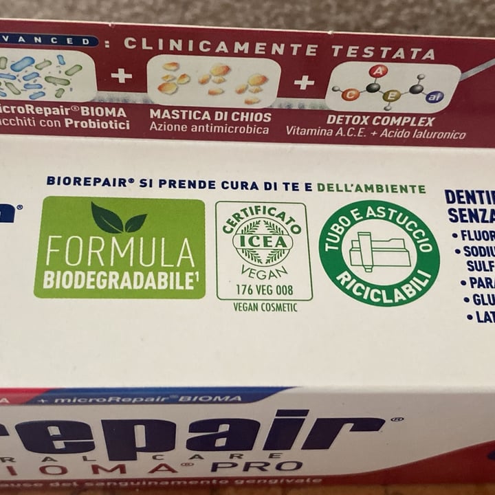 photo of Biorepair dentifricio peribioma pro shared by @ema79 on  16 Aug 2025 - review