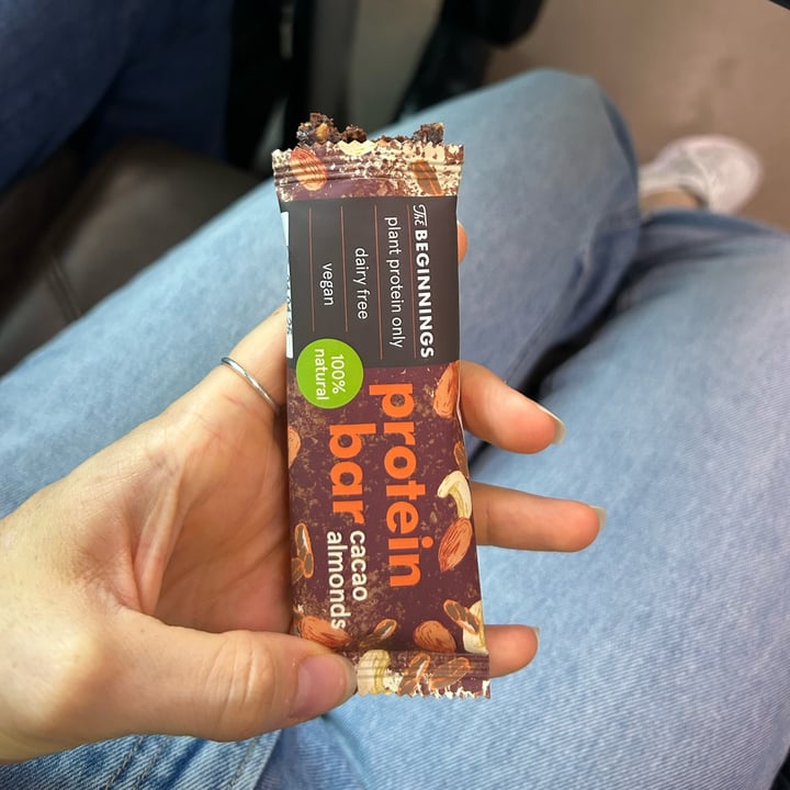 photo of The beginnings Cacao almond protein bar shared by @alexsunrise on  10 Sep 2025 - review
