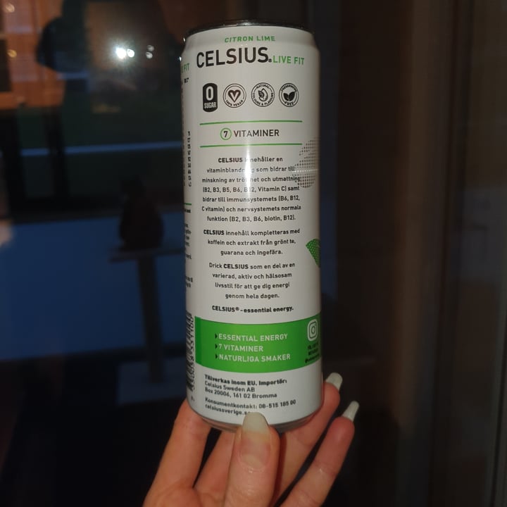 photo of Celsius Citron Lime shared by @adropoceanic on  09 Oct 2025 - review
