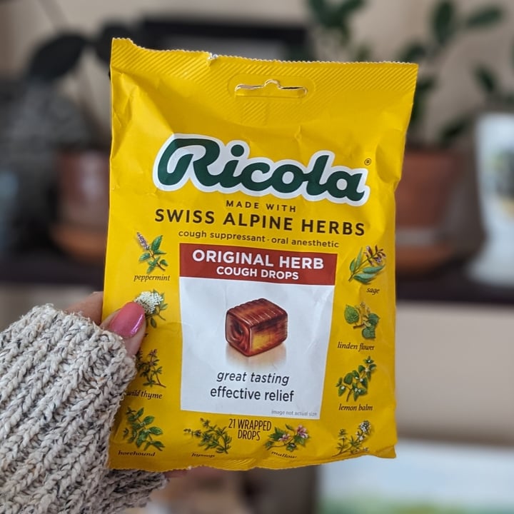 photo of Ricola The Original Natural Herb Cough Drops shared by @iszy on  17 Apr 2024 - review