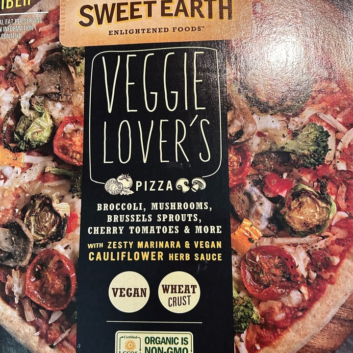 photo of Sweet Earth Veggie Lover's Pizza shared by @schandra on  14 Oct 2023 - review