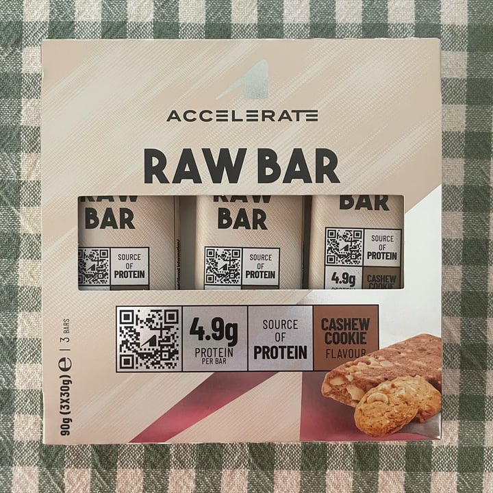 photo of Accelerate RAW BAR cashew cookie shared by @ambra83 on  09 Aug 2025 - review
