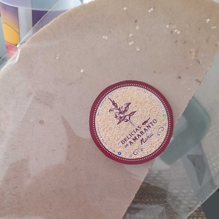 photo of Delicias de Amaranto Nahuí Obleas de amaranto chocolate oscuro shared by @pilina on  24 Jan 2025 - review