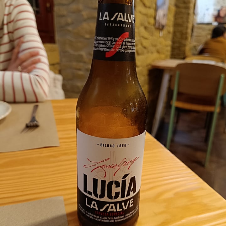photo of La salve Bilbao Lager auténtica shared by @alhurtadop on  10 Nov 2023 - review