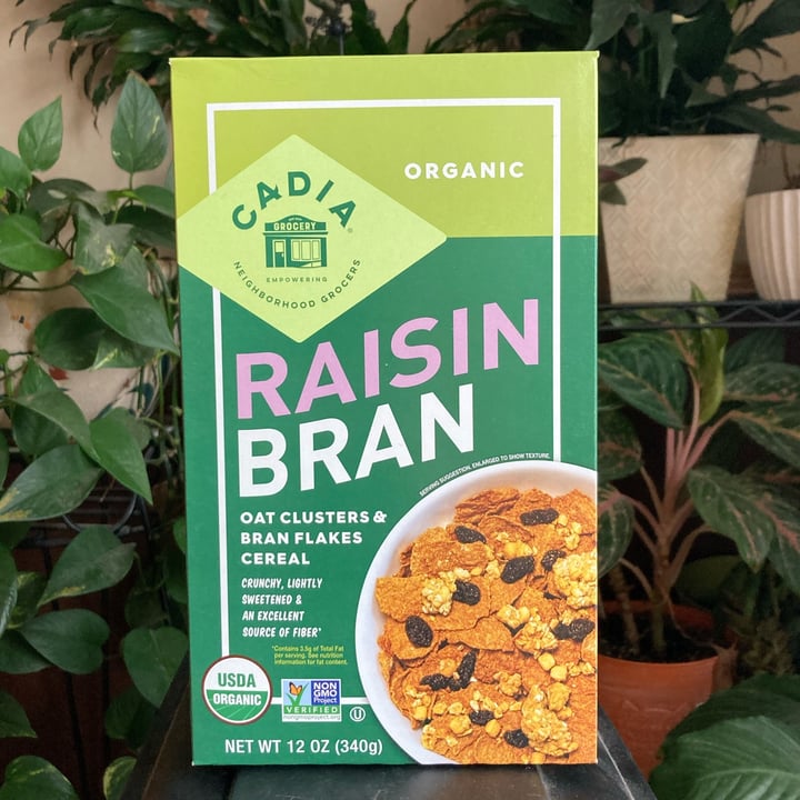 photo of Cadia RAISIN BRAN OAT CLUSTERS & BRAN FLAKES CEREAL shared by @lansterm on  03 Jan 2024 - review
