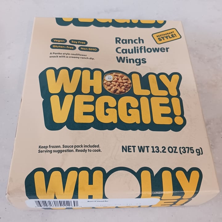 photo of Wholly veggie Ranch Cauliflower Wings shared by @heartartichokehearts on  24 Sep 2023 - review