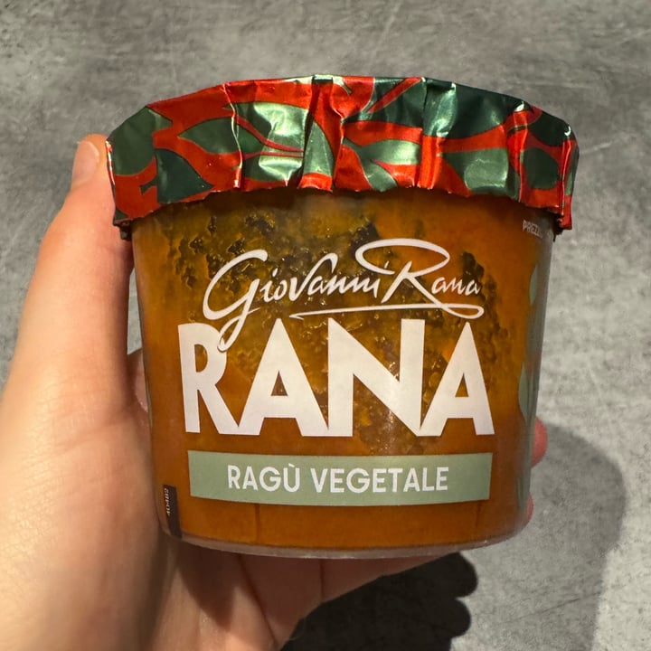 photo of Giovanni Rana Ragù Vegetale Bolognew shared by @giorgiamk on  04 Jan 2025 - review