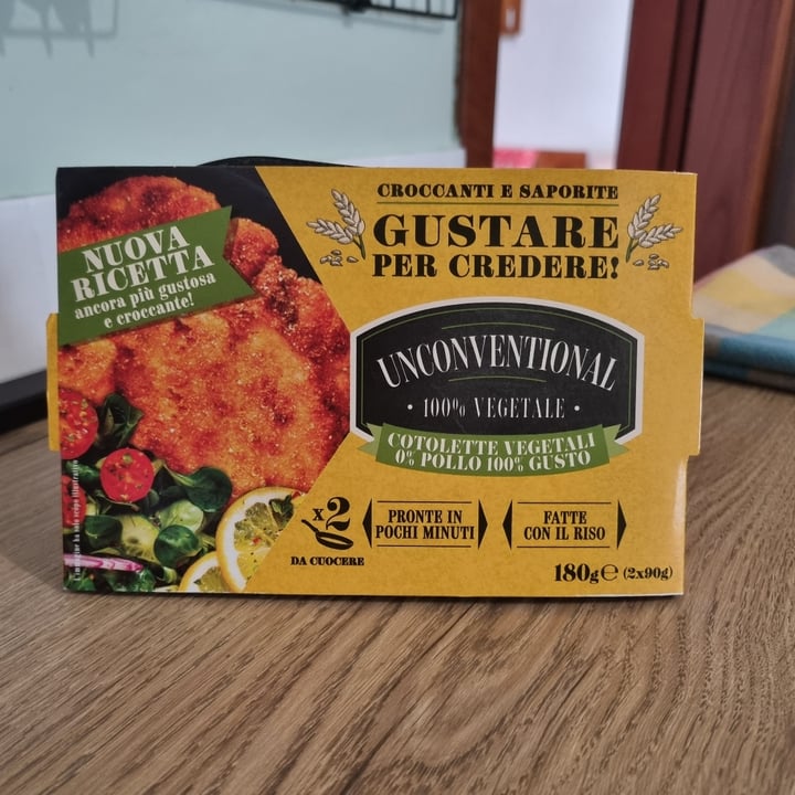 photo of Unconventional Cotolette Vegetali 0% Pollo 100% Gusto shared by @pamel8a on  13 Mar 2024 - review