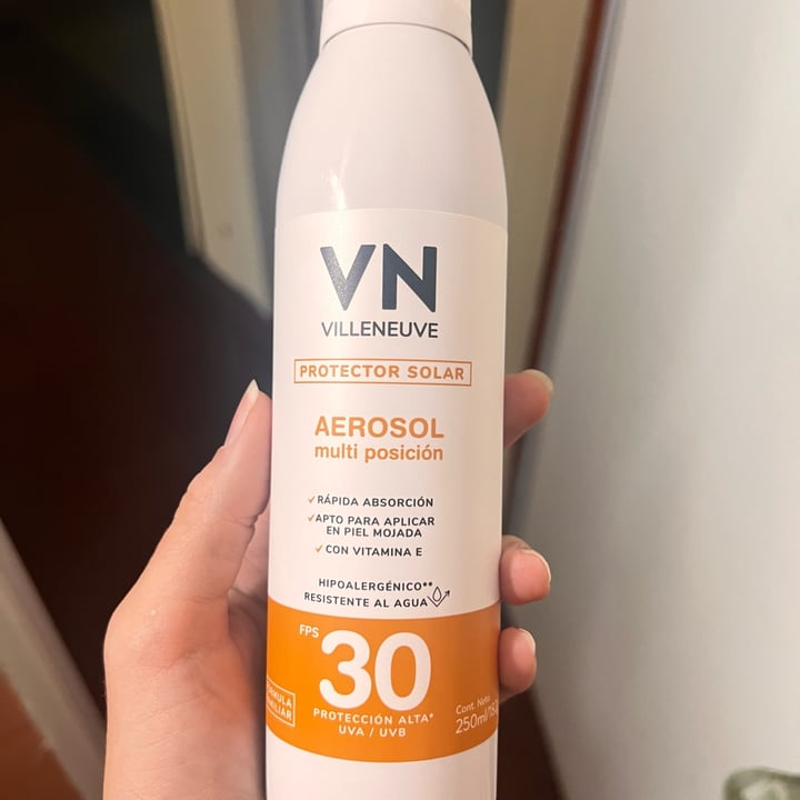 photo of Villeneuve Protector Solar Fps 30 shared by @mairita- on  17 Nov 2024 - review