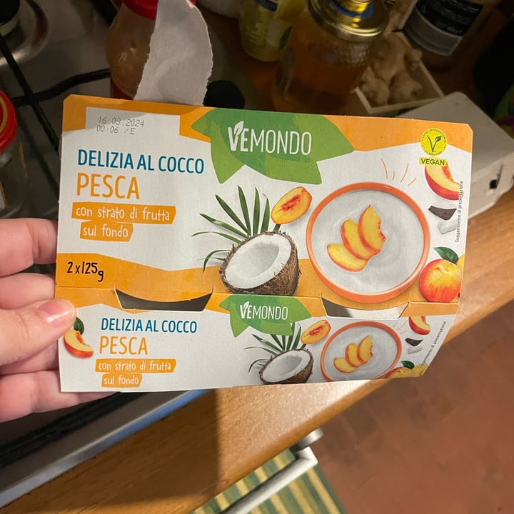 photo of Vemondo Vegan Coconut Dessert Peach shared by @saramaya on  20 Feb 2024 - review