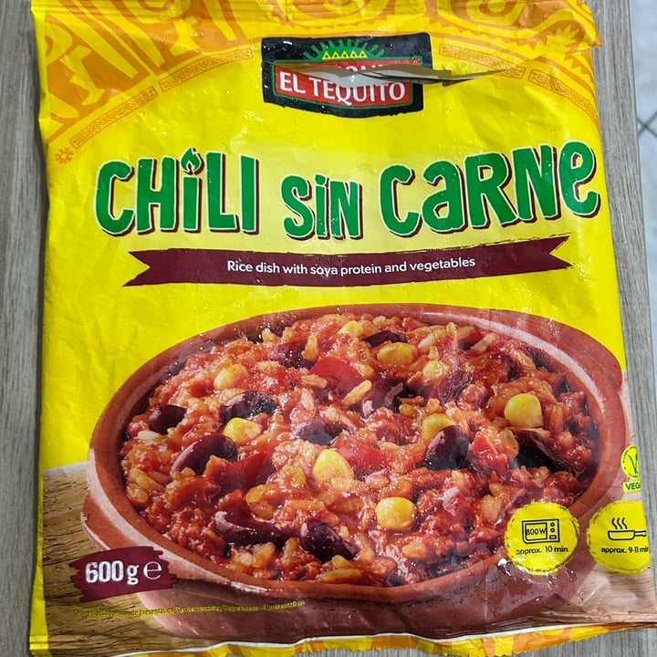 photo of El Tequito chili sin carne shared by @manuvegan on  15 Mar 2025 - review