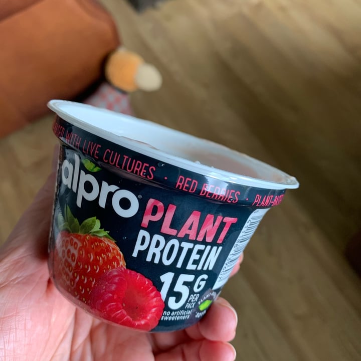 photo of Alpro Plant Protein Red Berries Yogurt shared by @beckyallott on  08 Apr 2024 - review