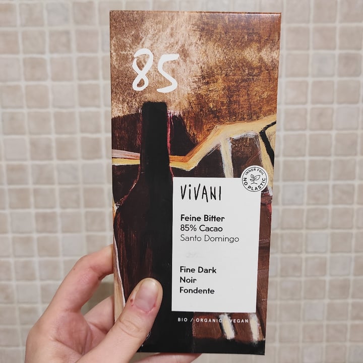 photo of Vivani Feine Bitter 85% Cacao Santo Domingo shared by @niklabelloli1 on  16 Mar 2024 - review