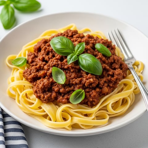 Easy & Delicious Vegan Bolognese with Fettuccine: A Hearty Plant-Based Pasta Classic