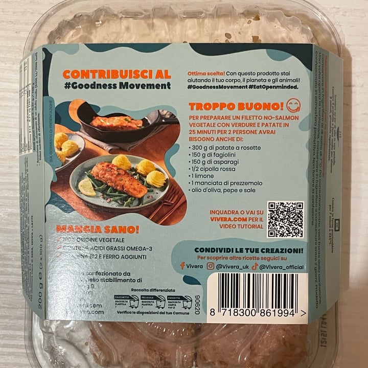 photo of Vivera Filetto No-Salmon Vegetale shared by @elviradl on  10 Oct 2024 - review
