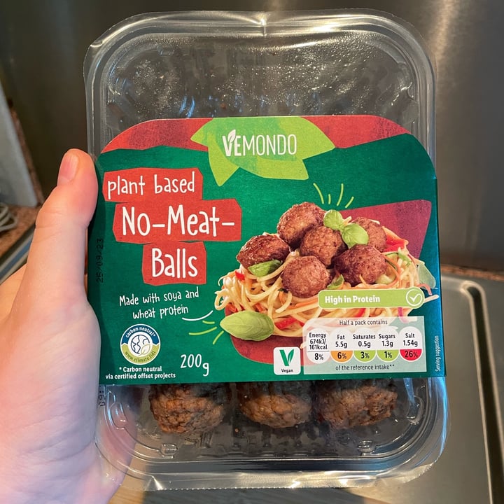 photo of Vemondo plant based No-Meat Balls shared by @mariadesantis on  06 Sep 2023 - review