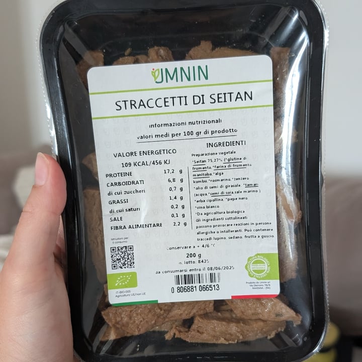 photo of Umnin straccetti di seitan shared by @leti-99 on  29 Apr 2025 - review