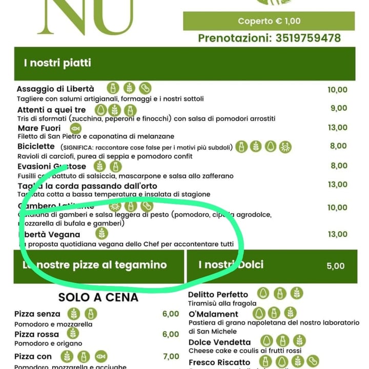 photo of Fuga di Sapori Bistró crostata vegana shared by @ghocri on  12 May 2024 - review