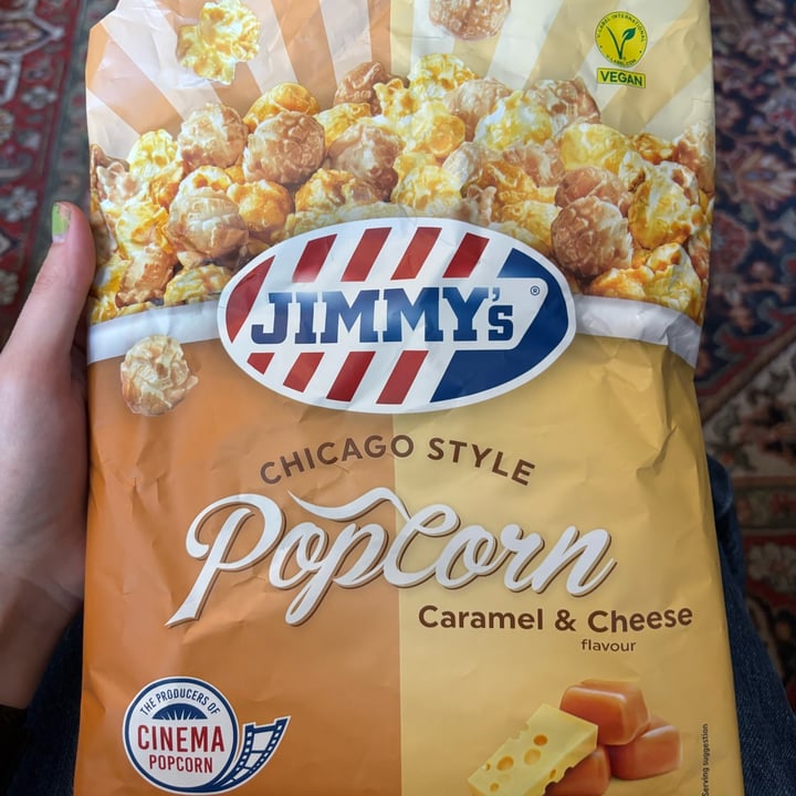 photo of Jimmy's Caramel & Cheese Chicago style Popcorn shared by @nikivisser on  23 Aug 2025 - review