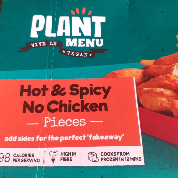 photo of Plant Menu hot and spicy no chicken strips shared by @lucylou77 on  17 Feb 2024 - review