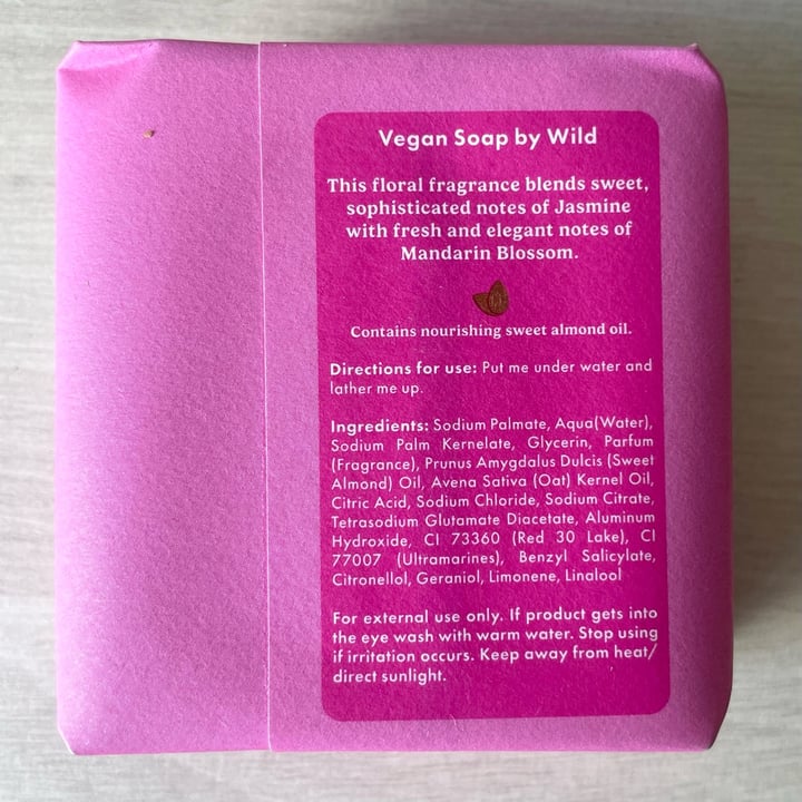 photo of Wild Nourishing Vegan Soap - Jasmine & Mandarin Blossom shared by @insignia on  23 Aug 2023 - review