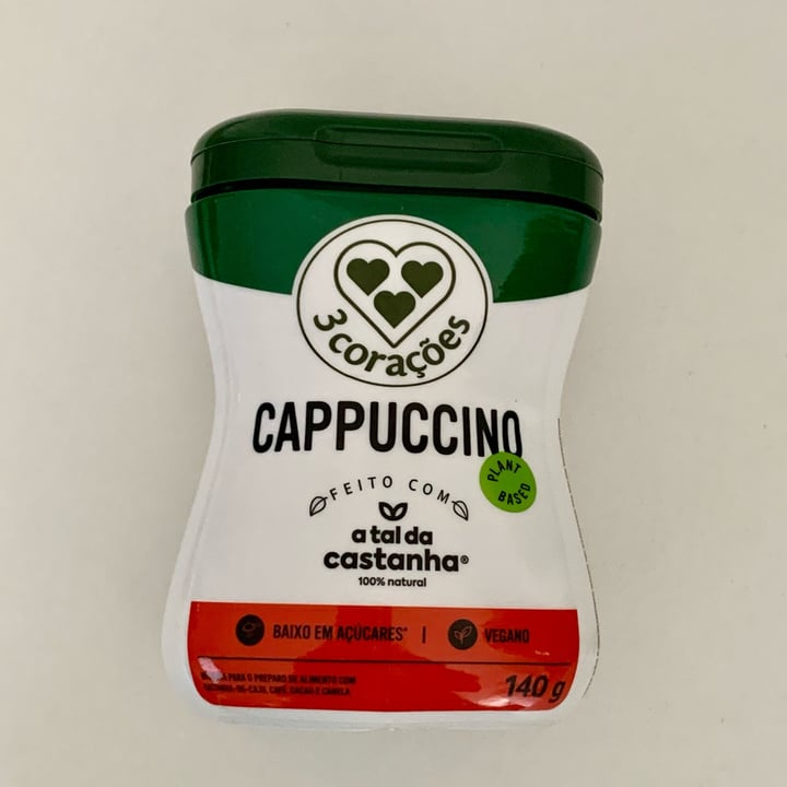 photo of 3 Corações Cappuccino Plant Based shared by @zoinho on  15 Sep 2024 - review