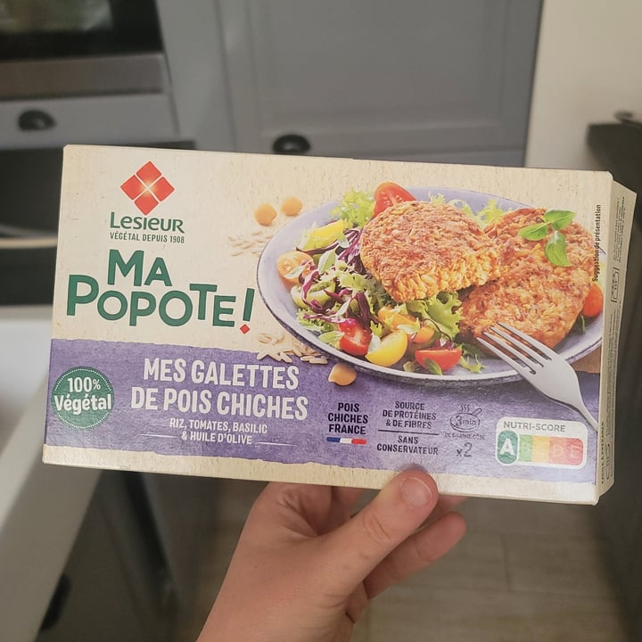 photo of Lesieur Mes Galettes de Pois Chiches shared by @charlottecobblepot on  20 Mar 2024 - review