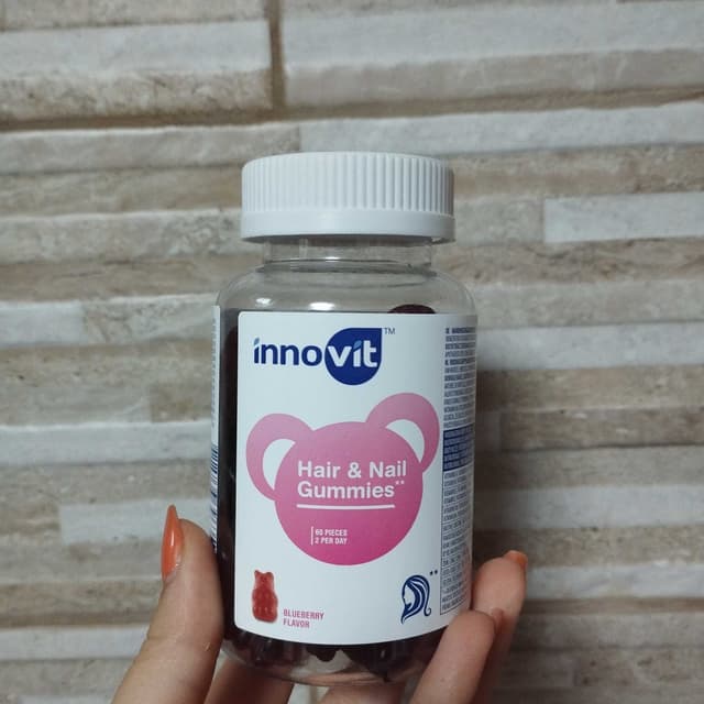 Complément Alimentaire Innovit Hair & Nail Gummies Pour Cheveux Et Ongles - Fabriqué En France