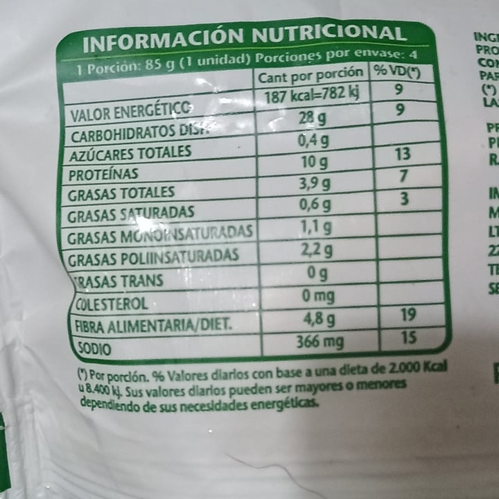 photo of Vegetalex Milanesa De Soja Con Cebolla shared by @aldyflorent on  24 Sep 2023 - review