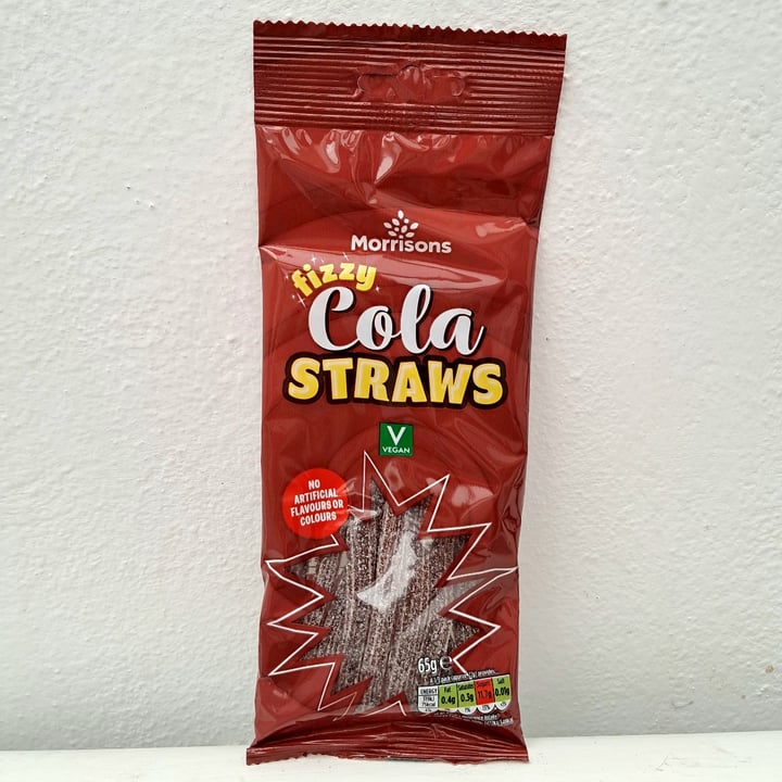 photo of Morrisons Fizzy Cola Straws shared by @troosti on  21 Sep 2025 - review