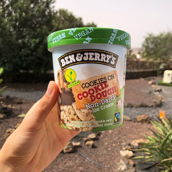 photo of Ben & Jerry's Cookies On Cookie Dough Non-Dairy Ice Cream shared by @carmelau on  12 May 2024 - review