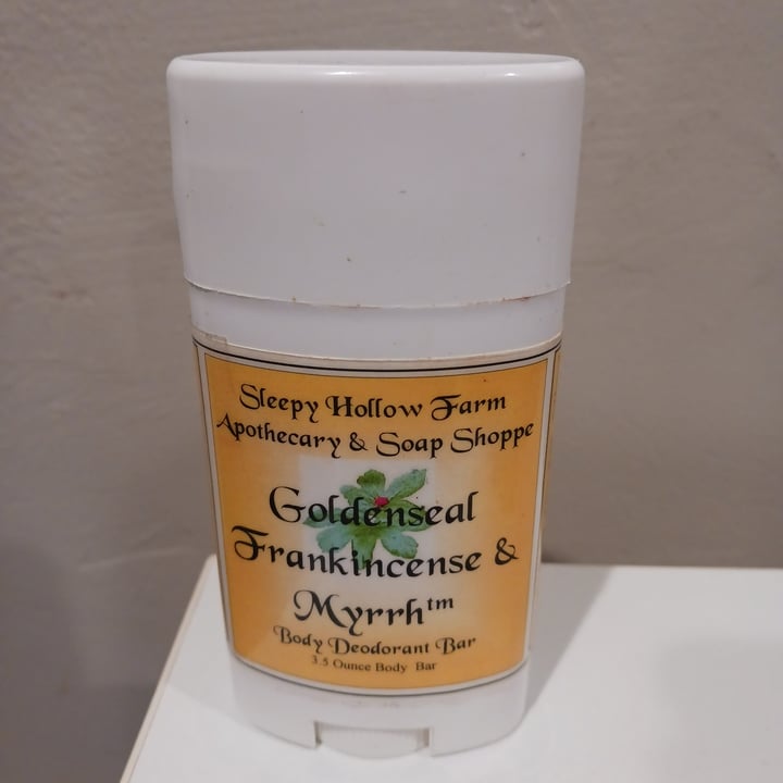 photo of Sleepy Hollow Farm Goldenseal Frankincense and Myrrh shared by @heartartichokehearts on  24 Apr 2024 - review