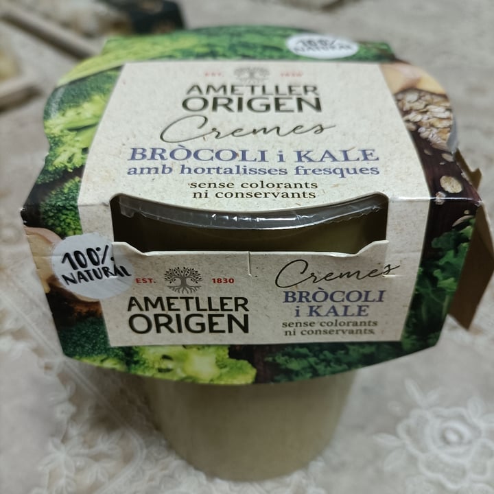 photo of Ametller Origen Crema De Brócoli y Kale shared by @lidiamanrique95 on  02 May 2024 - review