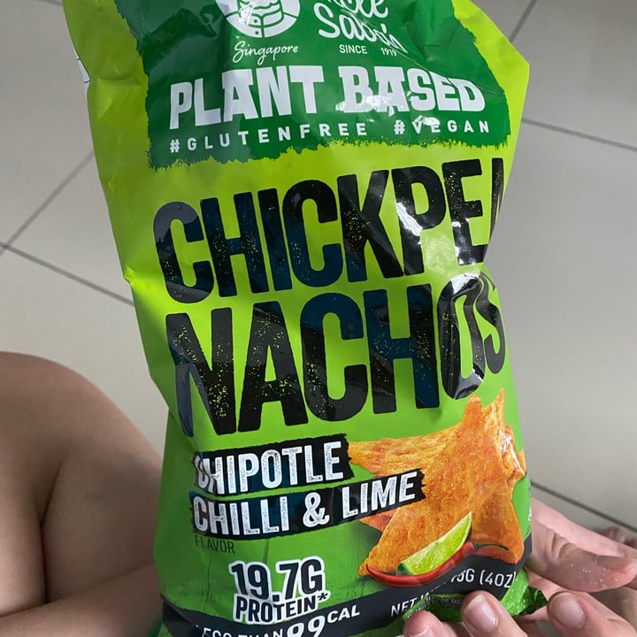 photo of Uncle Saba’s Chickpea Nachos Chili and lime shared by @snowman on  19 Jun 2025 - review