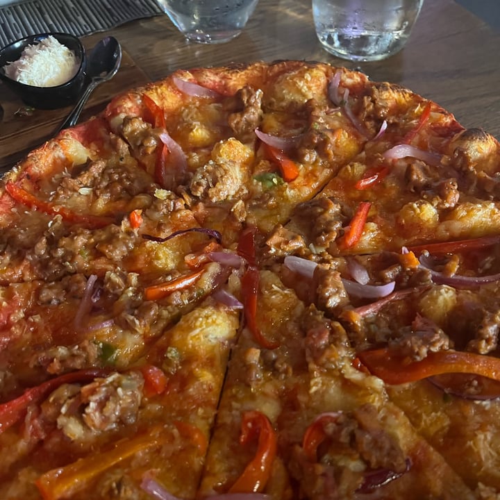 photo of Casa Bella Mall of Africa Vegan Bolognaise Pizza shared by @kimmartin on  06 Apr 2024 - review