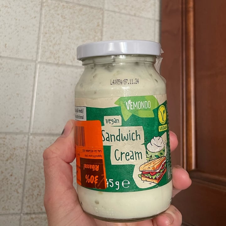 photo of Vemondo Sandwich cream shared by @clelialuisa on  11 May 2024 - review