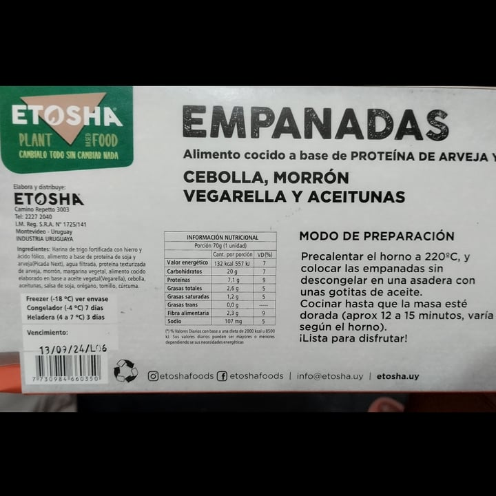 photo of Etosha Empanadas shared by @vittouy on  14 Jan 2024 - review