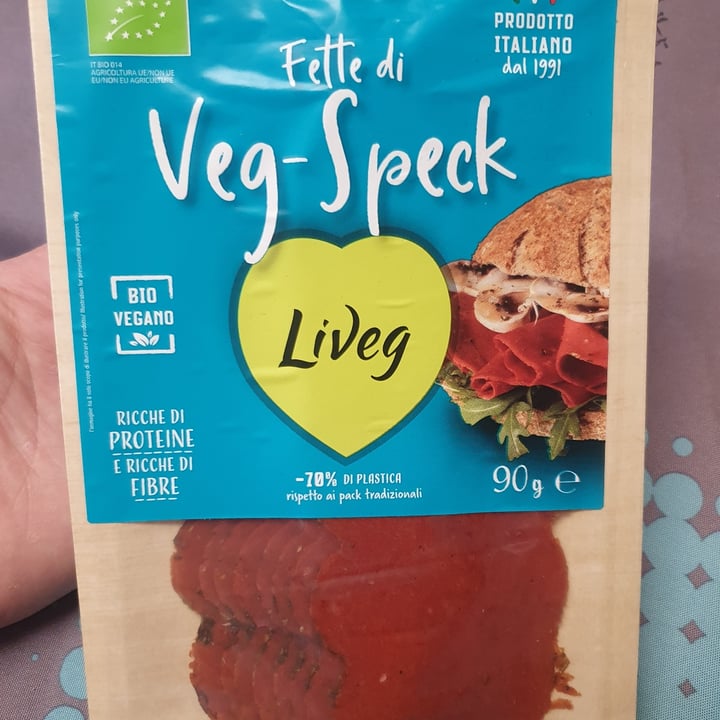 photo of Liveg fette di veg speck shared by @davidganja on  14 Sep 2023 - review