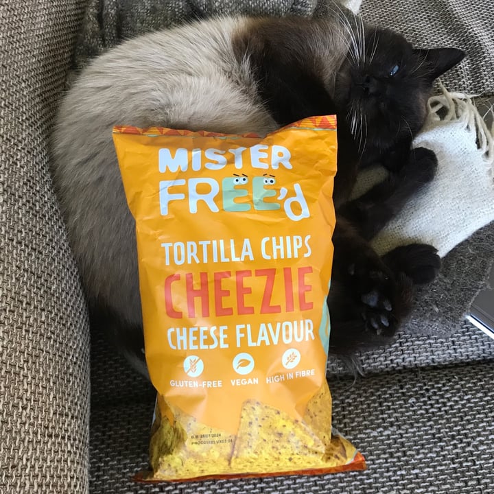 photo of Mister Free'd Tortilla Chips Cheese Flavoured shared by @eml on  15 Oct 2023 - review