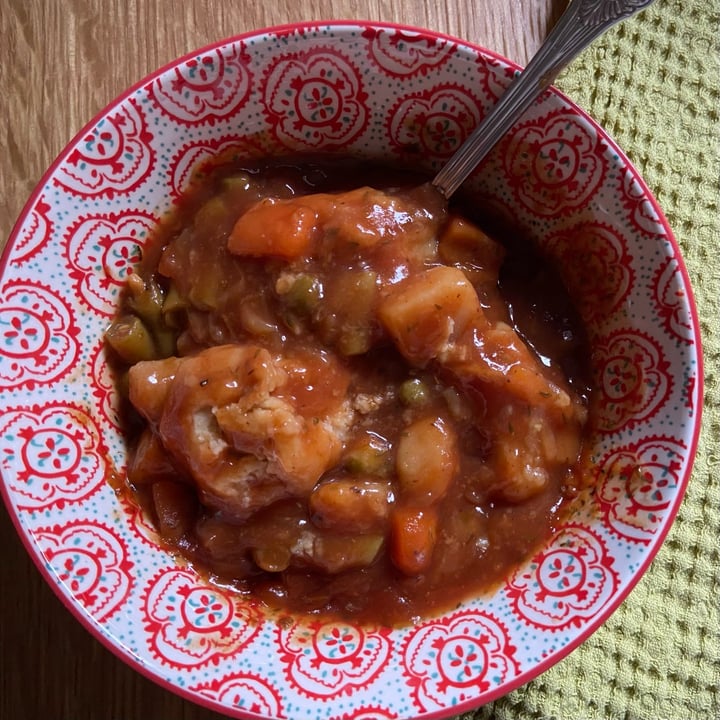 photo of Suma Vegetable stew with dumplings shared by @whatrebeccaeats on  23 Apr 2024 - review