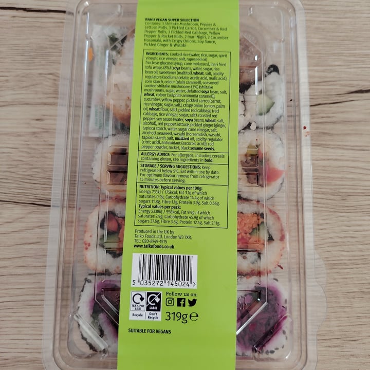 photo of ALDI vegan sushi shared by @missykab on  10 Mar 2025 - review