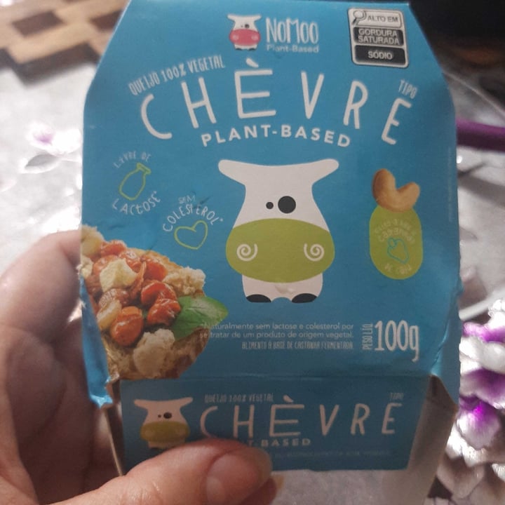 photo of NOMOO Plant-Based Brasil Queijo tipo Chèvre shared by @mariacandido79 on  06 Feb 2024 - review